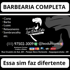 BARBEARIA LÉO DO CORTE